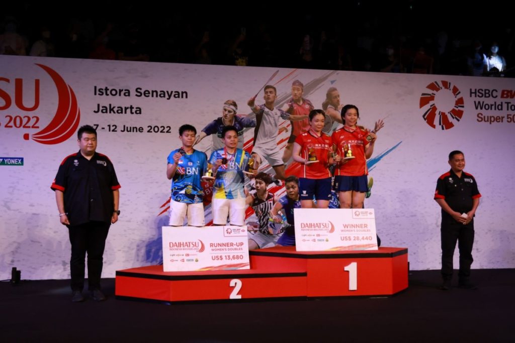 Ganda Putra Indonesia Raih Juara Daihatsu Indonesia Masters 2022  