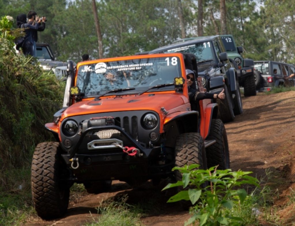DAS Surabaya Gelar Jeep Adventure Day Di Jawa Timur  