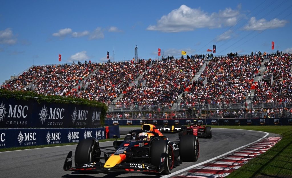 Duel Verstappen VS Sainz Selisih Tipis Di F1 GP Kanada 