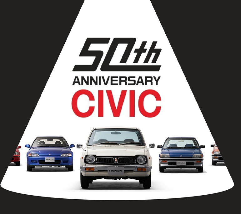 Honda Civic Rayakan Kiprah 50 Tahun Perjalanannya 