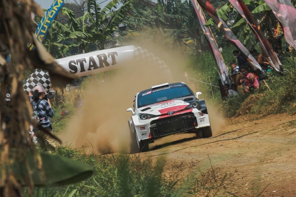 GR Yaris AP4 Raih Podium Di Kejurnas Sprint Rally 2022  