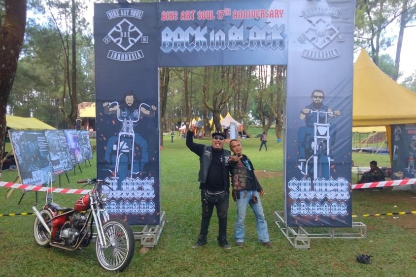 Serunya HUT ke-17 Bike Art Soul MC Indonesia  