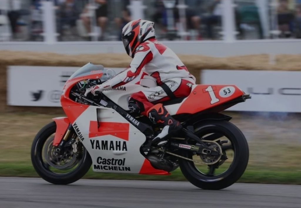 Yamaha Modifikasi YZR500 Khusus Paraplegia Untuk Wayne Rainey 