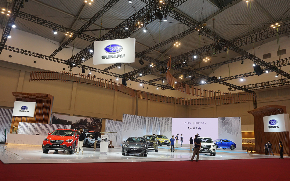Mobil Sport Subaru BRZ Mejeng di GIIAS 2022  