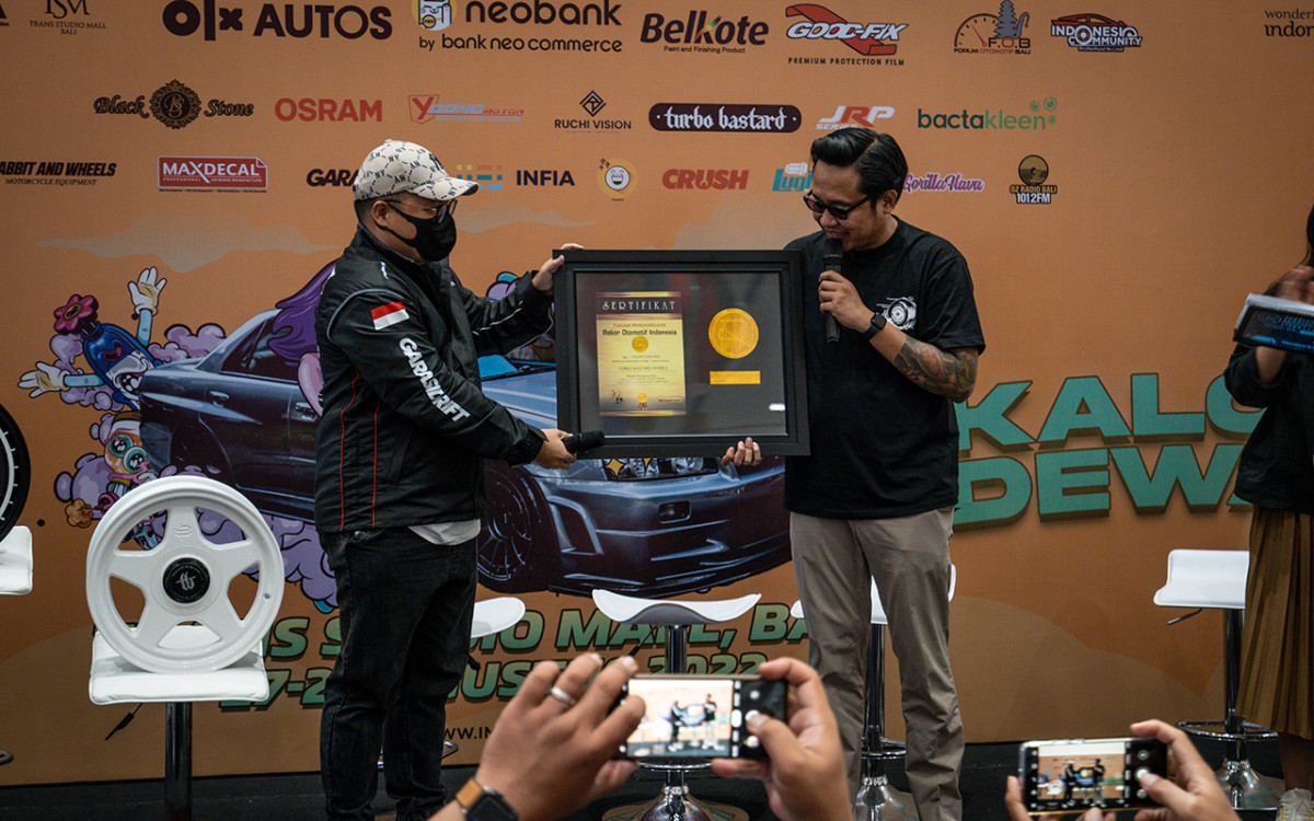 Velg Turbo Bastard Meluncur di Road to OLX Autos IMX 2022 Bali 