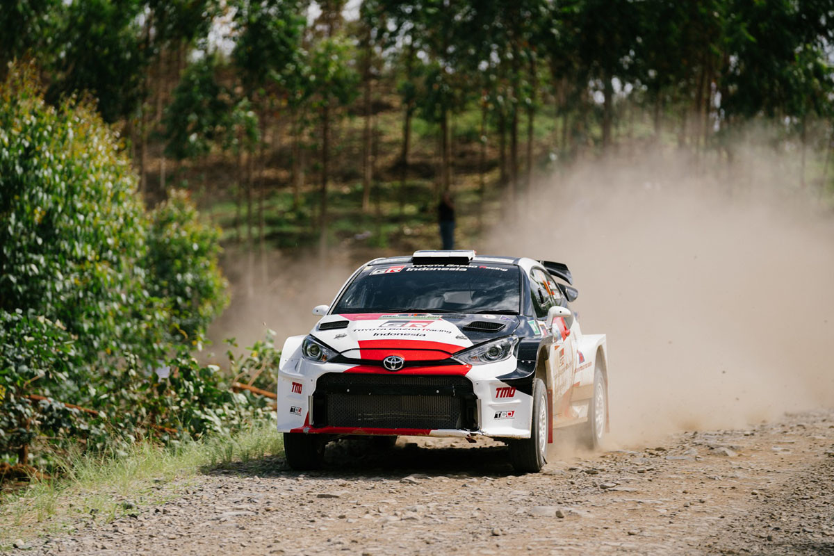 Toyota Sukses Meraih Juara Pertama Kejurnas Danau Toba Rally 2022  