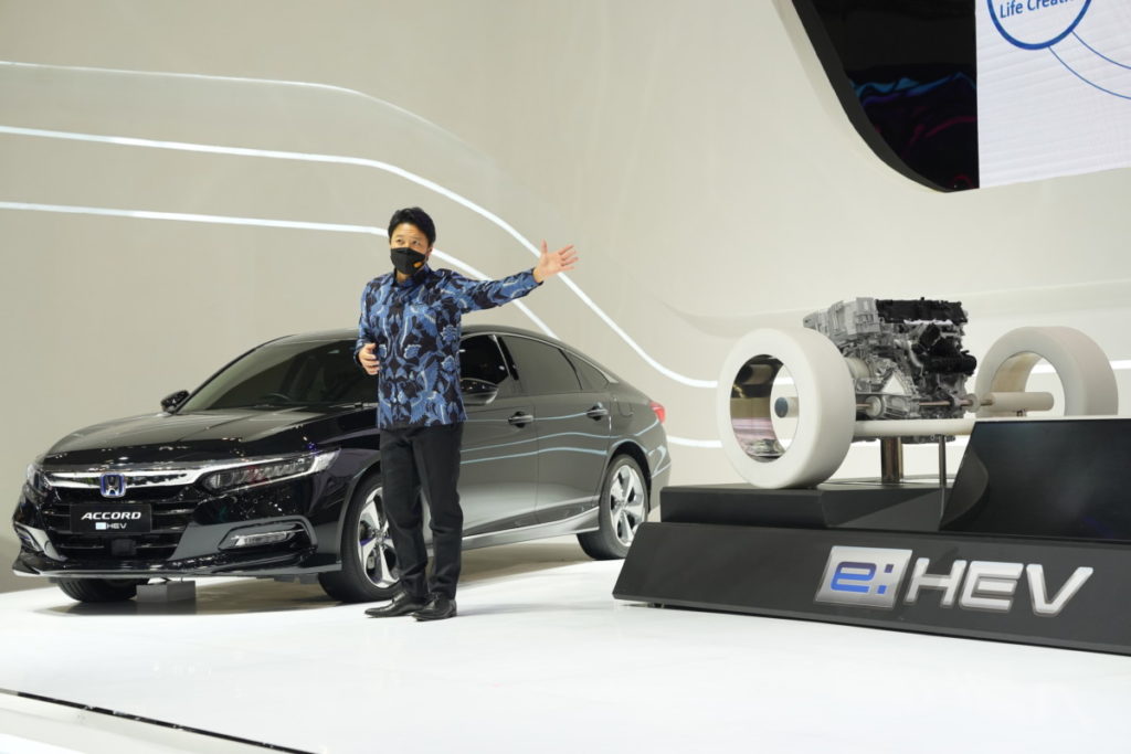 Honda Luncurkan Dua Model e:HEV Terbarunya Di GIIAS 2022 