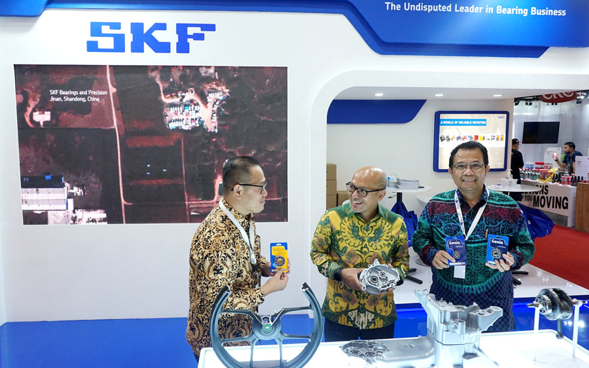 SKF Indonesia Hadirkan Berbagai Produk 'bearing' di GIIAS 2022  