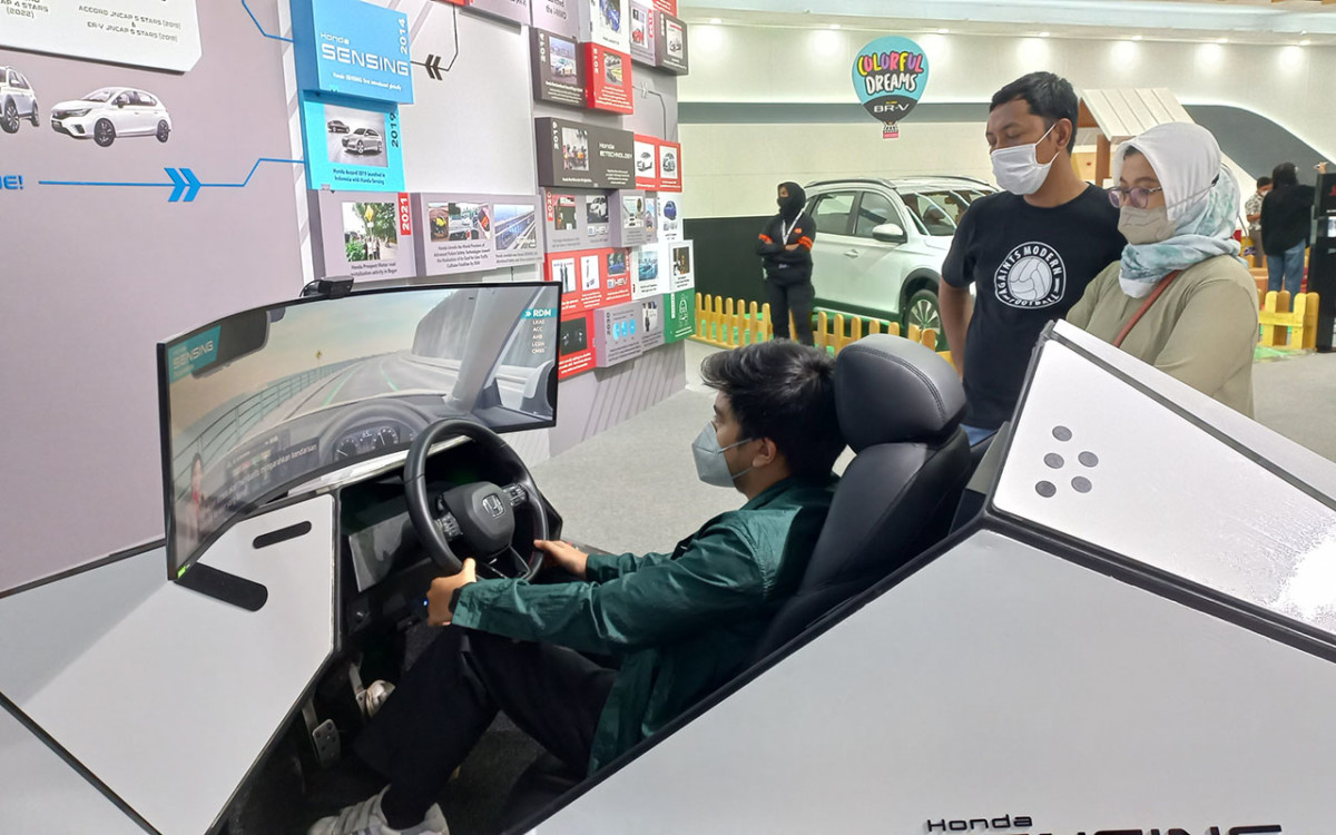 Honda Ajak Pengunjung GIIAS 2022 Rasakan Fitur Honda Sensing  