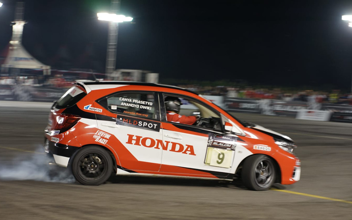 Honda Racing Indonesia Siap Hadapi Kejurnas Slalom Autokhana  