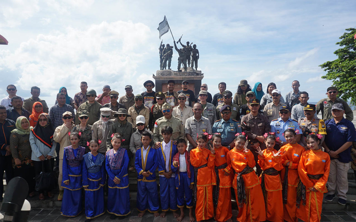 Jelajah Pulau Morotai, WOI Gelar Acara 'D-Day of Morotai'  