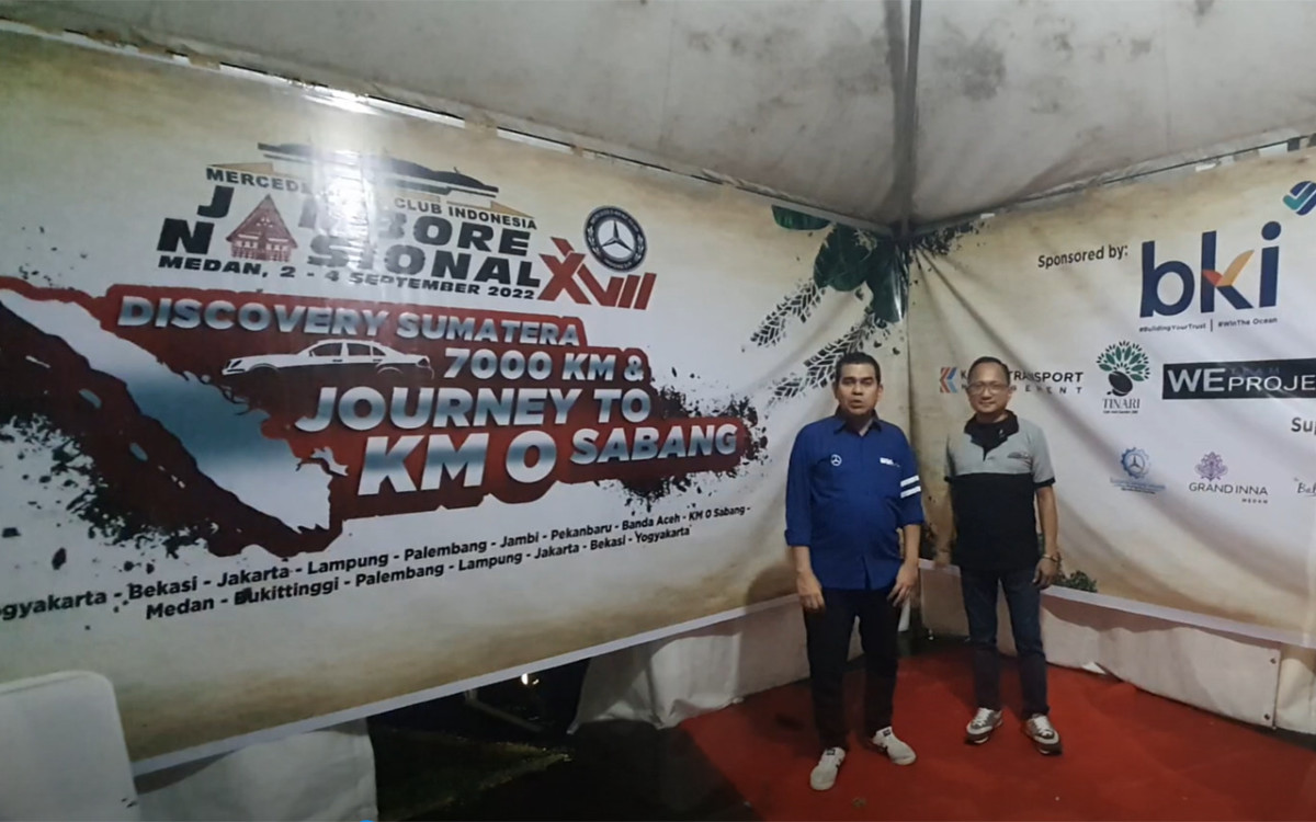 Libas Jalanan Lintas Sumatera, Member MB W211 CI Capai KM0 Sabang  