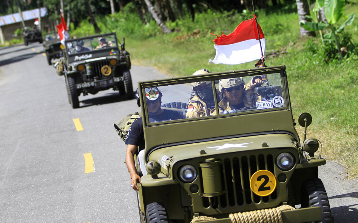 Dari Acara Willys Owners Indonesia 'D-Day of Morotai' 