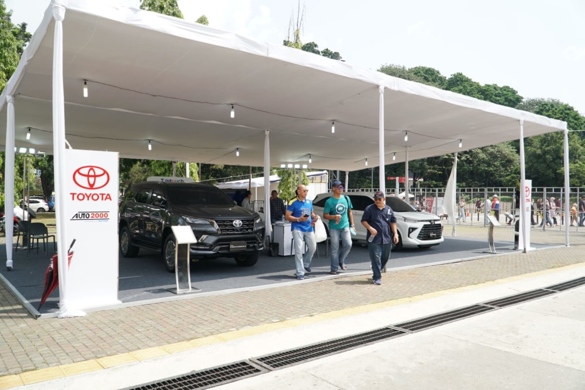 Toyota Ajak Pengunjung Tumplek Blek Rasakan Teknologi TSS All New Veloz  