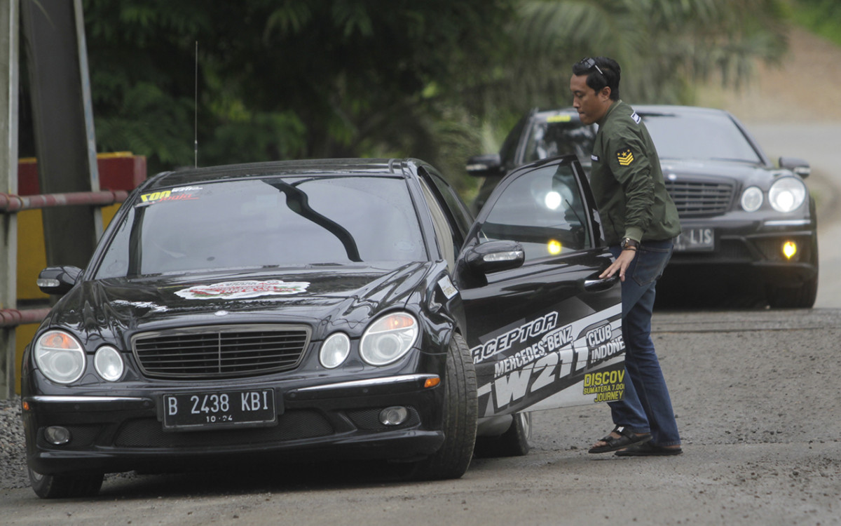 Libas Jalanan Lintas Sumatera, Member MB W211 CI Capai KM0 Sabang  