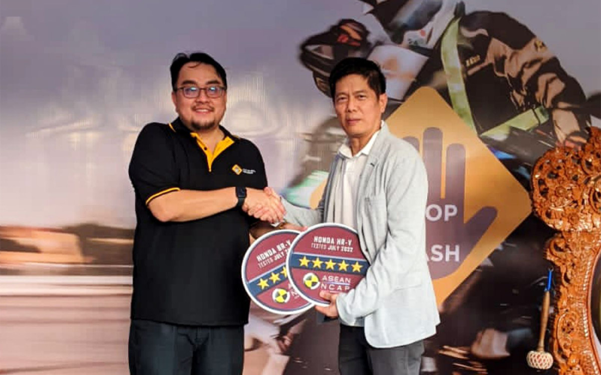 Honda Terima Penghargaan Keselamatan Tertinggi ASEAN NCAP  