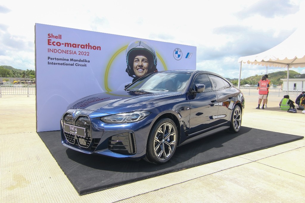 BMW i4, Official Safety Car dari Shell Eco-Marathon 2022  