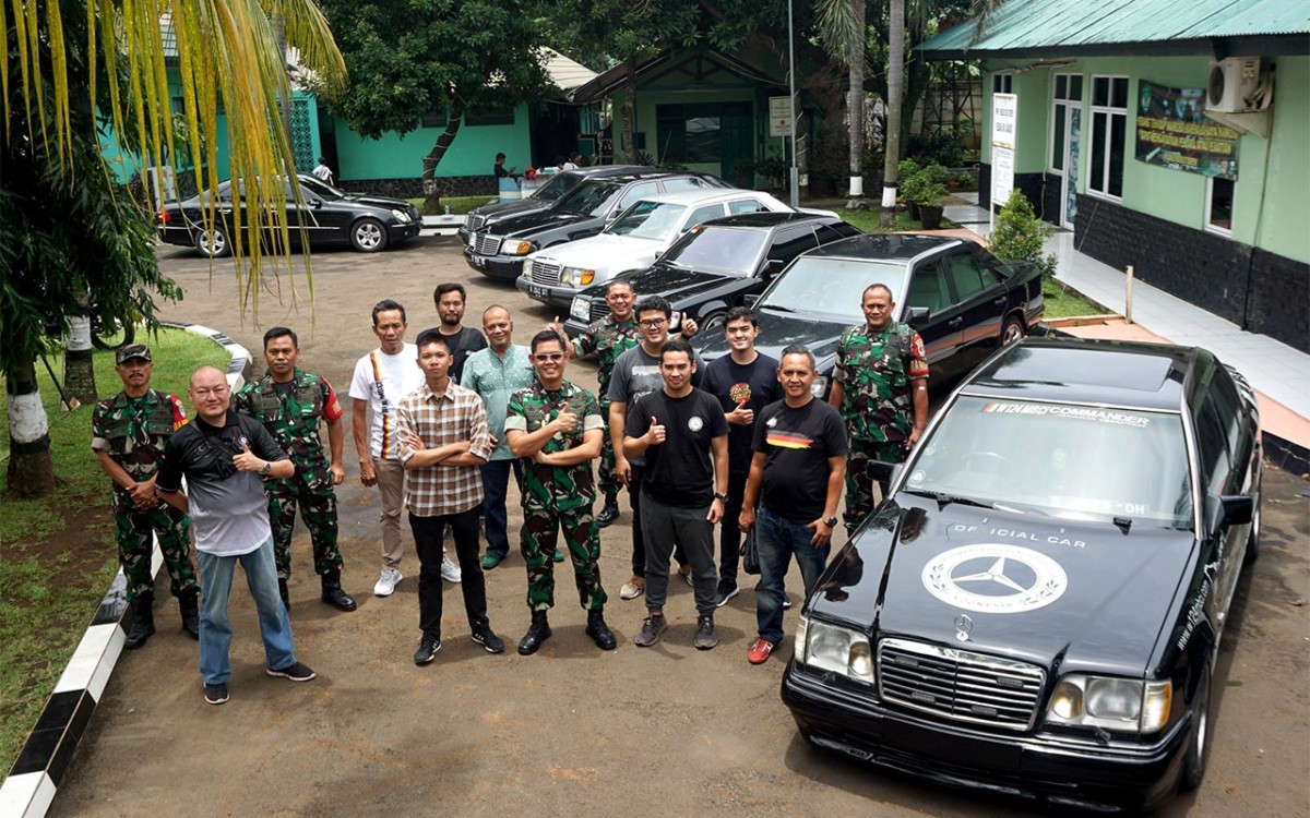 Donor Darah, Kodim 0508 Depok Gandeng W124 MBCI Jakarta Chapter  