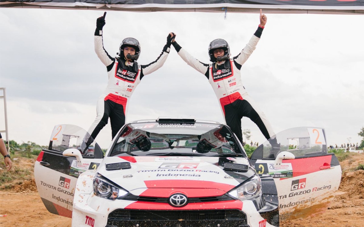 TGRI Kunci Gelar Juara Nasional Kejurnas Sprint Rally 2022  