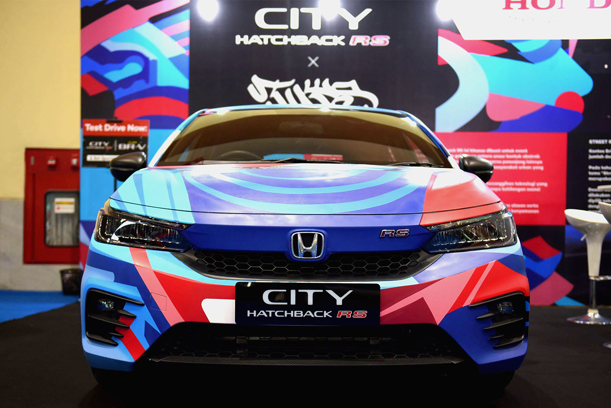 City Hatchback RS dan Brio Modifikasi Mejeng di IMX 2022  