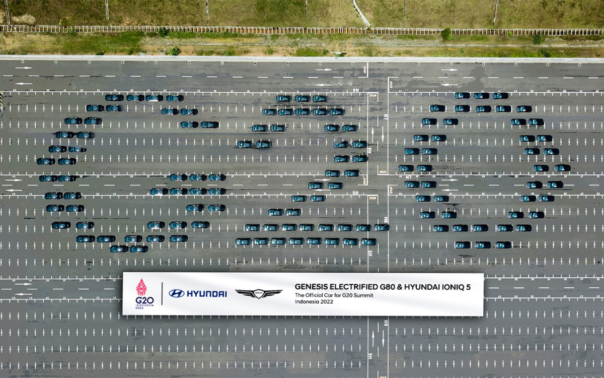 Dua Mobil Listrik Hyundai ini Menjadi Kendaraan Resmi G20 Summit  