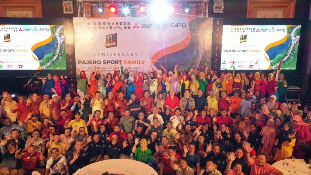 Meriahnya Perayaan HUT ke-11 Pajero Sport Family  