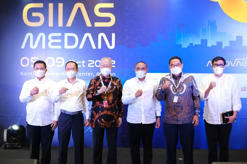 Gubernur Sumatera Utara Buka Gelaran GIIAS Medan 2022  