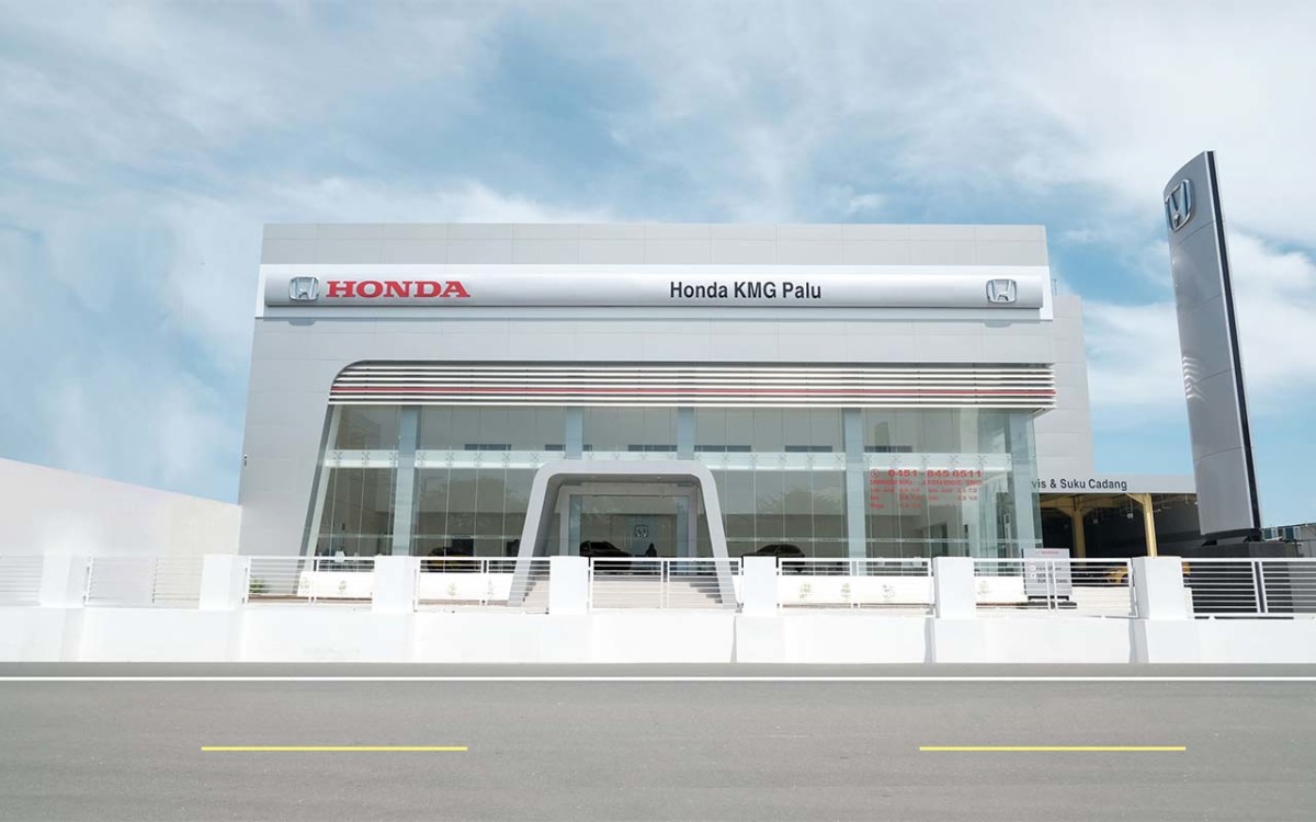 Perkuat Jaringan, Honda Resmikan Honda KMG Palu  