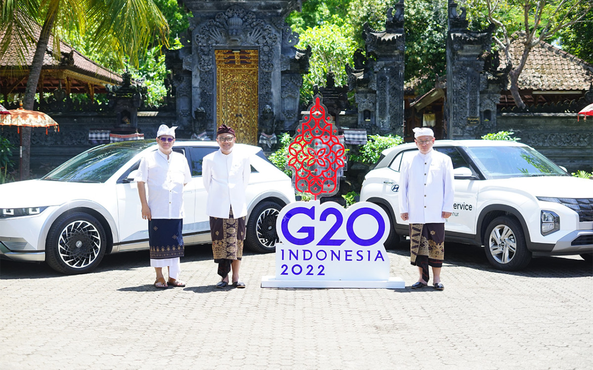 Hyundai Service Booth, Siap Layani Kendaraan Delegasi G20  