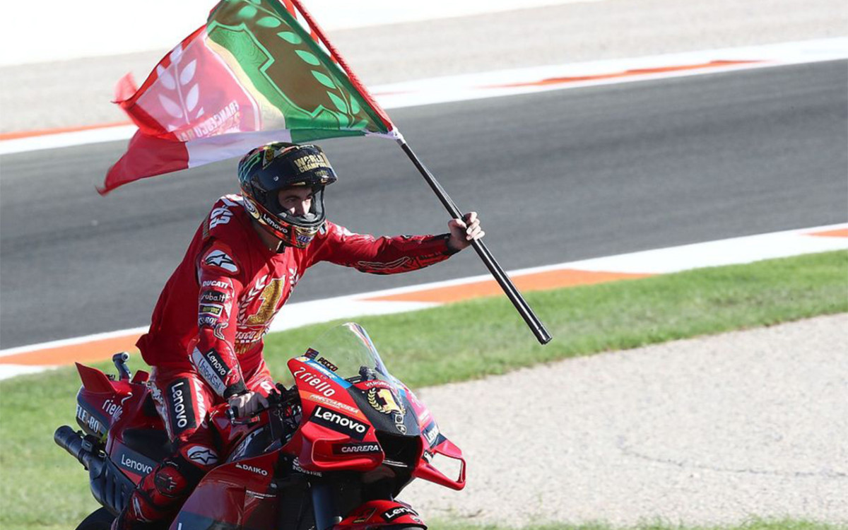 Ketika Bagnaia Wujudkan Mimpi Rossi di MotoGP  