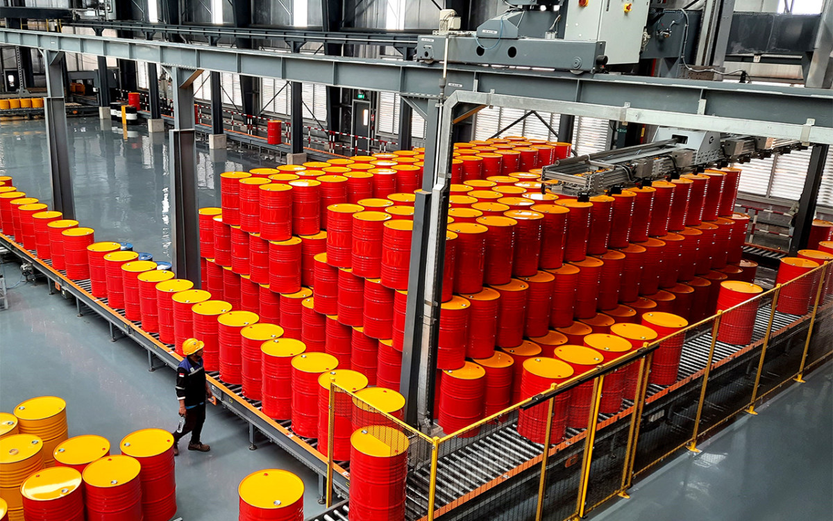 Shell Perluas Pabrik Pelumas, Kapasitas Produksi Hingga 300 Juta Liter  