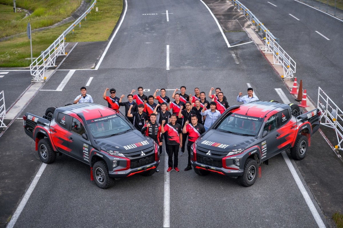Mitsubishi Ralliart Juara Asia Cross Country Rally 2022  