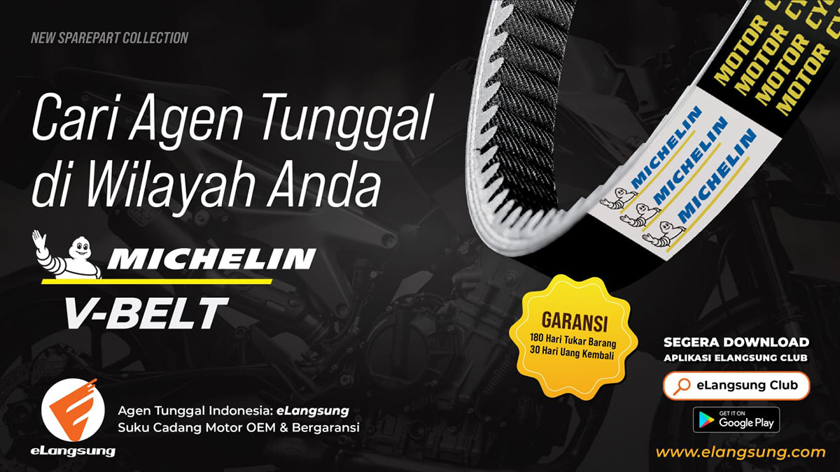 eLangsung, Agen Tunggal V-Belt Michelin di Indonesia  