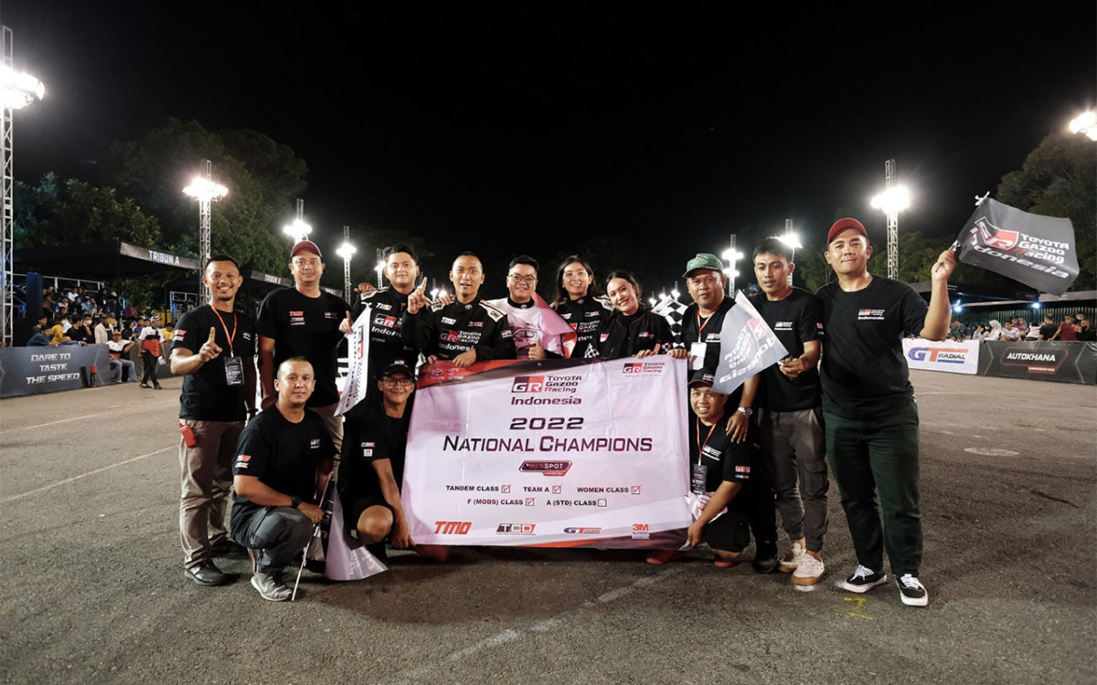 Agya GR Sport Bawa TGRI Sapu Bersih Juara Nasional di Semua Kelas  