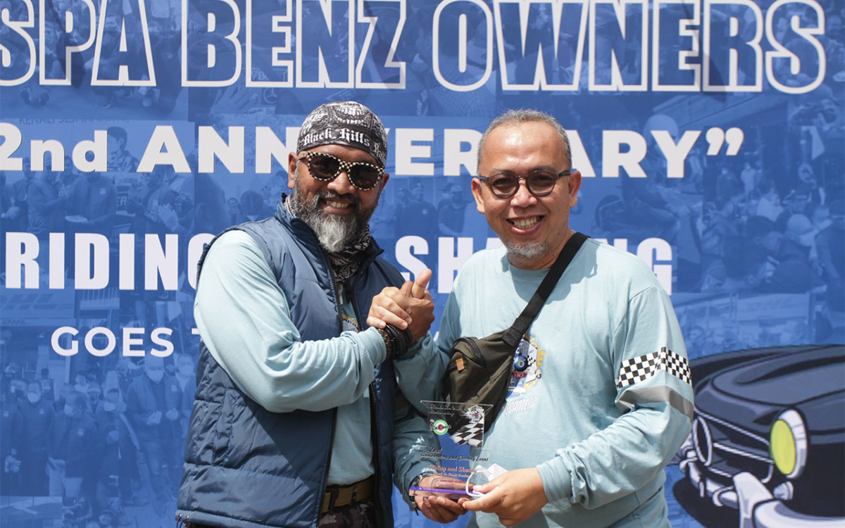 Dari Acara HUT Vespa Benz Owners ke-2, 'Riding and Sharing'  