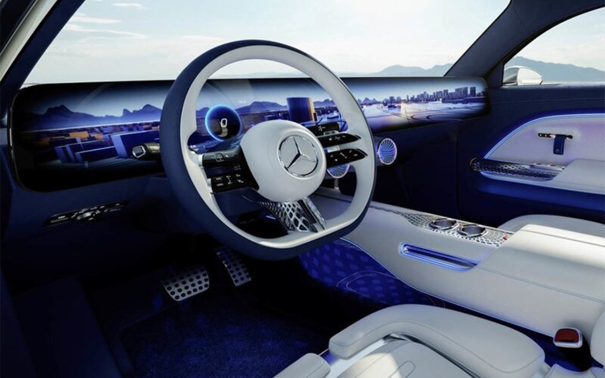 Mercedes-Benz Vision EQXX Konsep Mejeng di CES 2023  