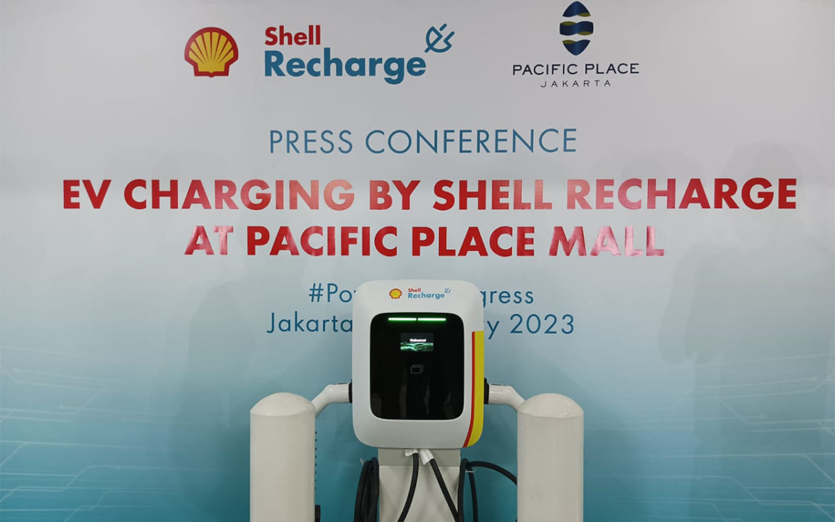 Shell Indonesia Hadirkan SPKLU di Pasific Place, Pertama Diluar SPBU  