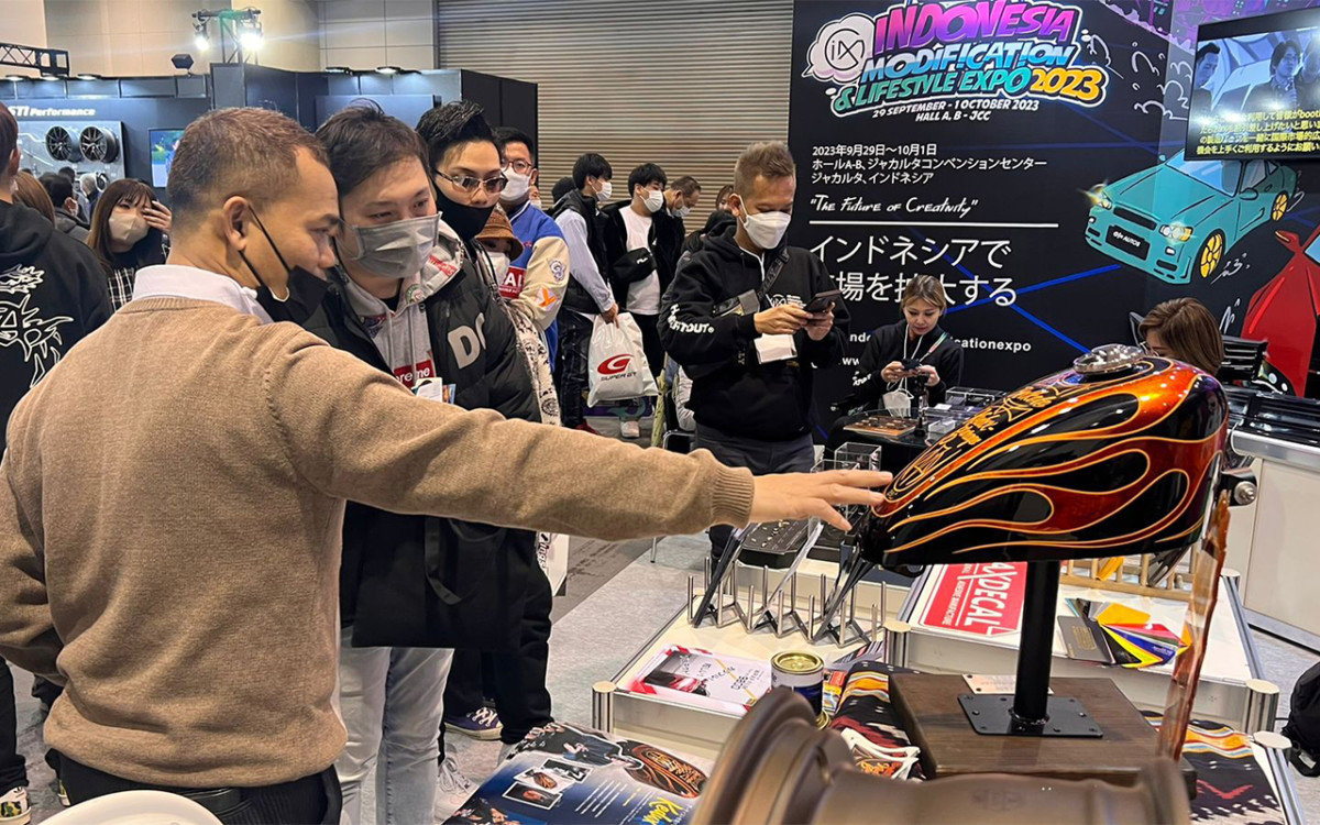 Kolaborasi Belkote dan Kedux Garage di Osaka Auto Messe 2023  