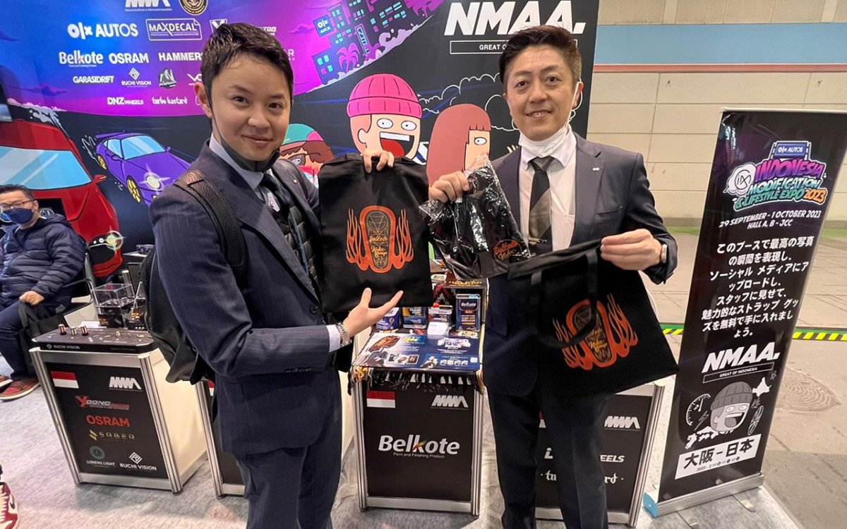 Kolaborasi Belkote dan Kedux Garage di Osaka Auto Messe 2023  