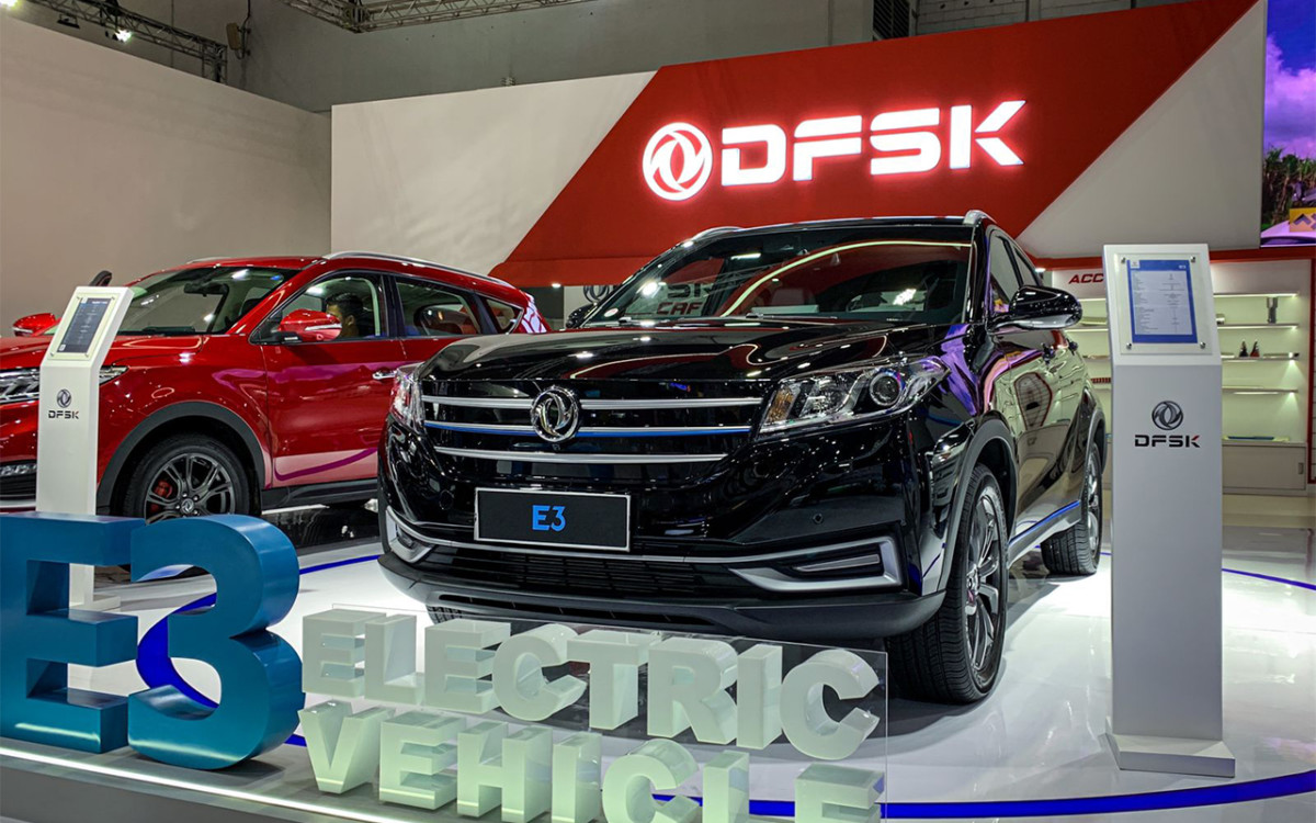 DFSK E3, SUV Berbasis Listrik Hadir di IIMS 2023  