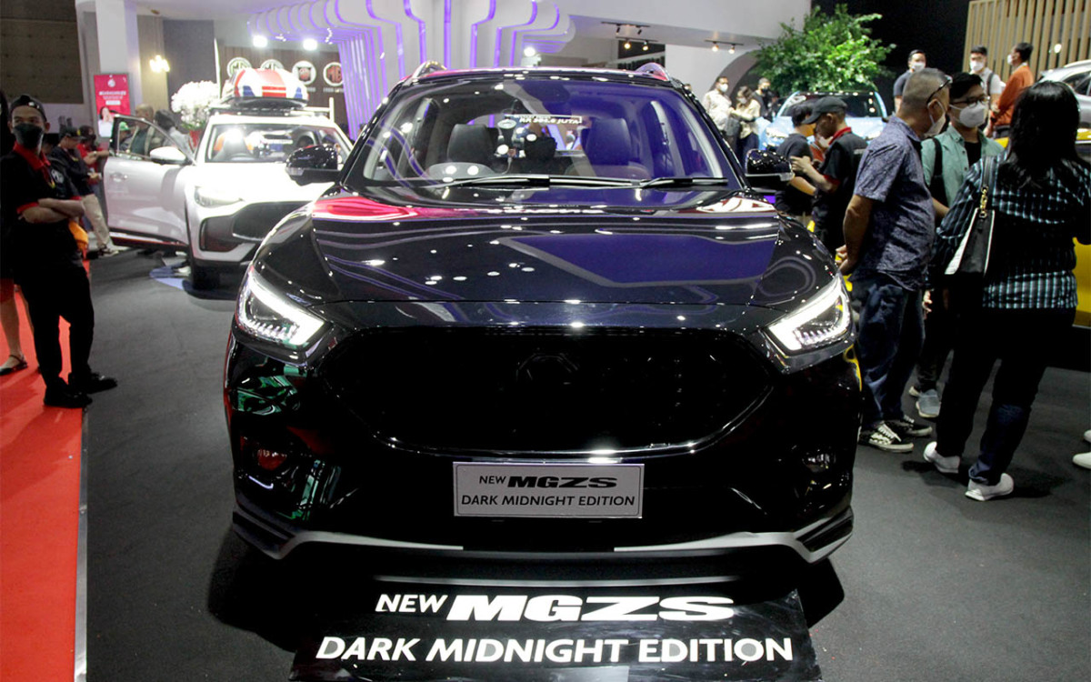 New MG ZS Dark Midnight Edition di IIMS 2023, Hanya 100 Unit  