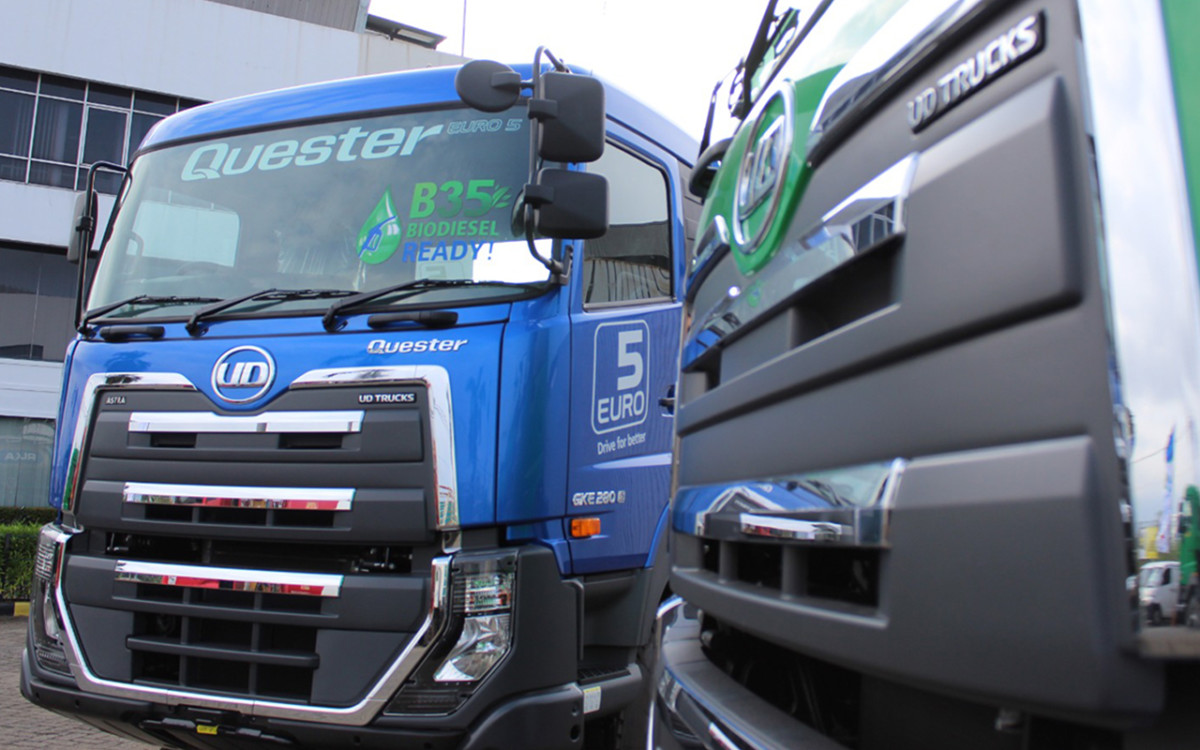 Melalui Quester EURO5, UD Truck Siap Dukung Penerapan Biodiesel B35  