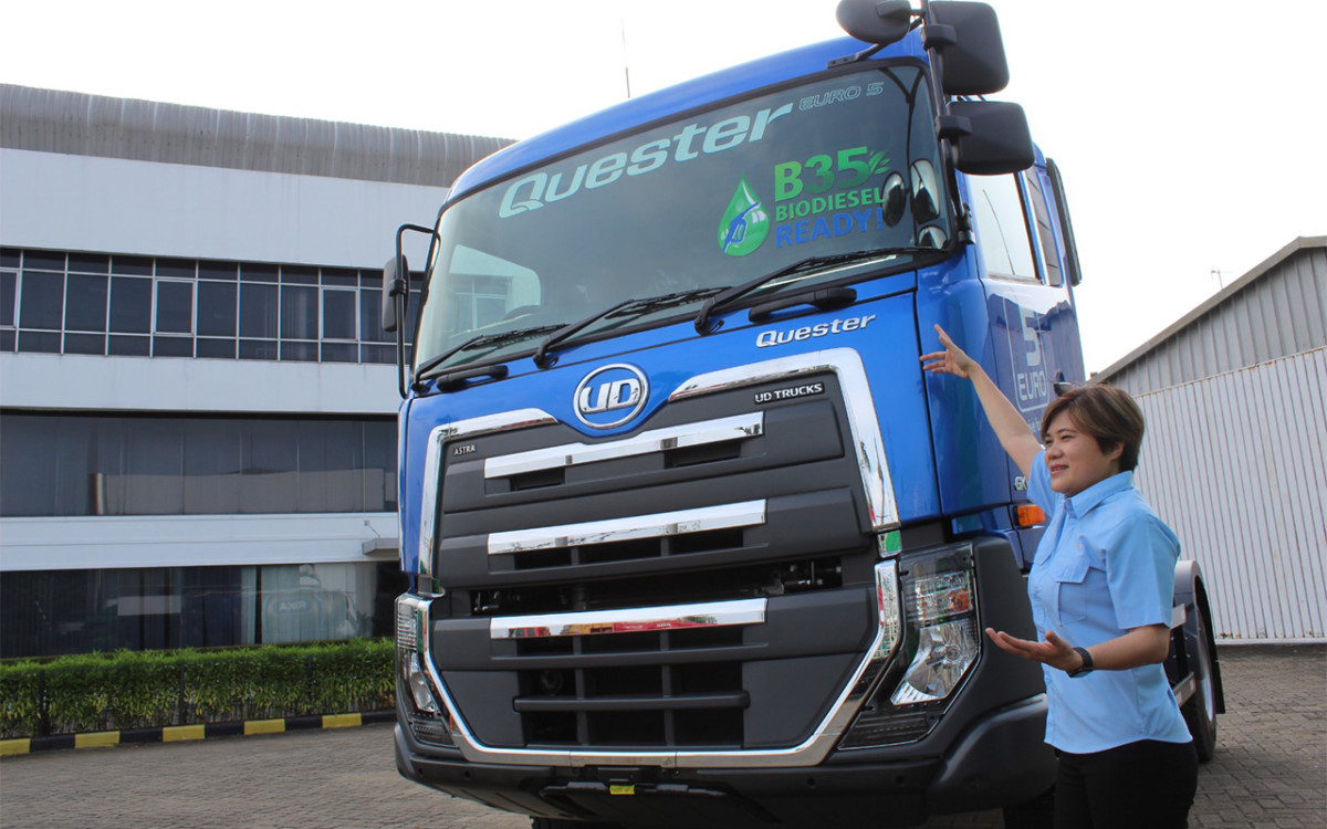 Melalui Quester EURO5, UD Truck Siap Dukung Penerapan Biodiesel B35  