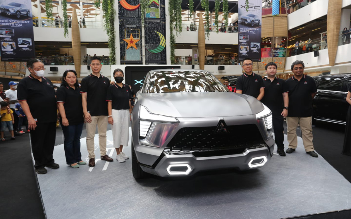 Mitsubishi XFC Concept Diperkenalkan di Kota Bandung  