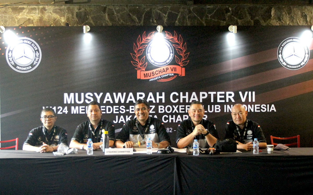 Muschap W124 MBCI Jakarta Chapter, Pilih Ketua Umum Baru  