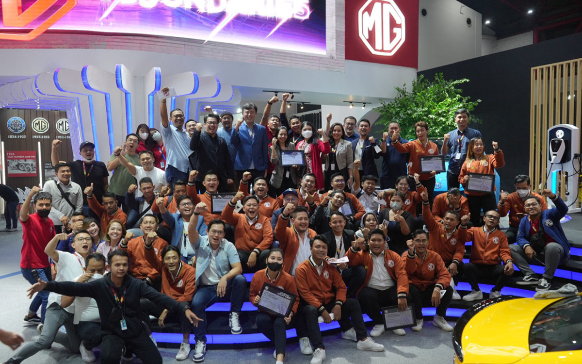 Penjualan MG Motor Indonesia di IIMS 2023 Lampaui Target  