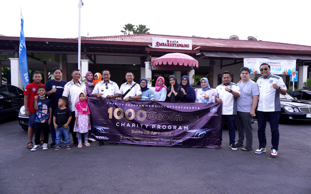 '1000 Goodness Charity Program' MB W211 CI Yogyakarta Chapter  