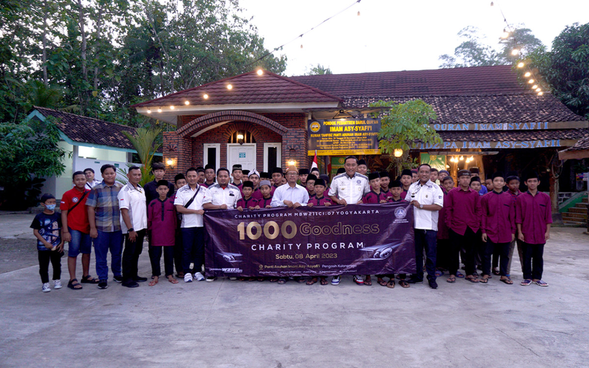 '1000 Goodness Charity Program' MB W211 CI Yogyakarta Chapter  