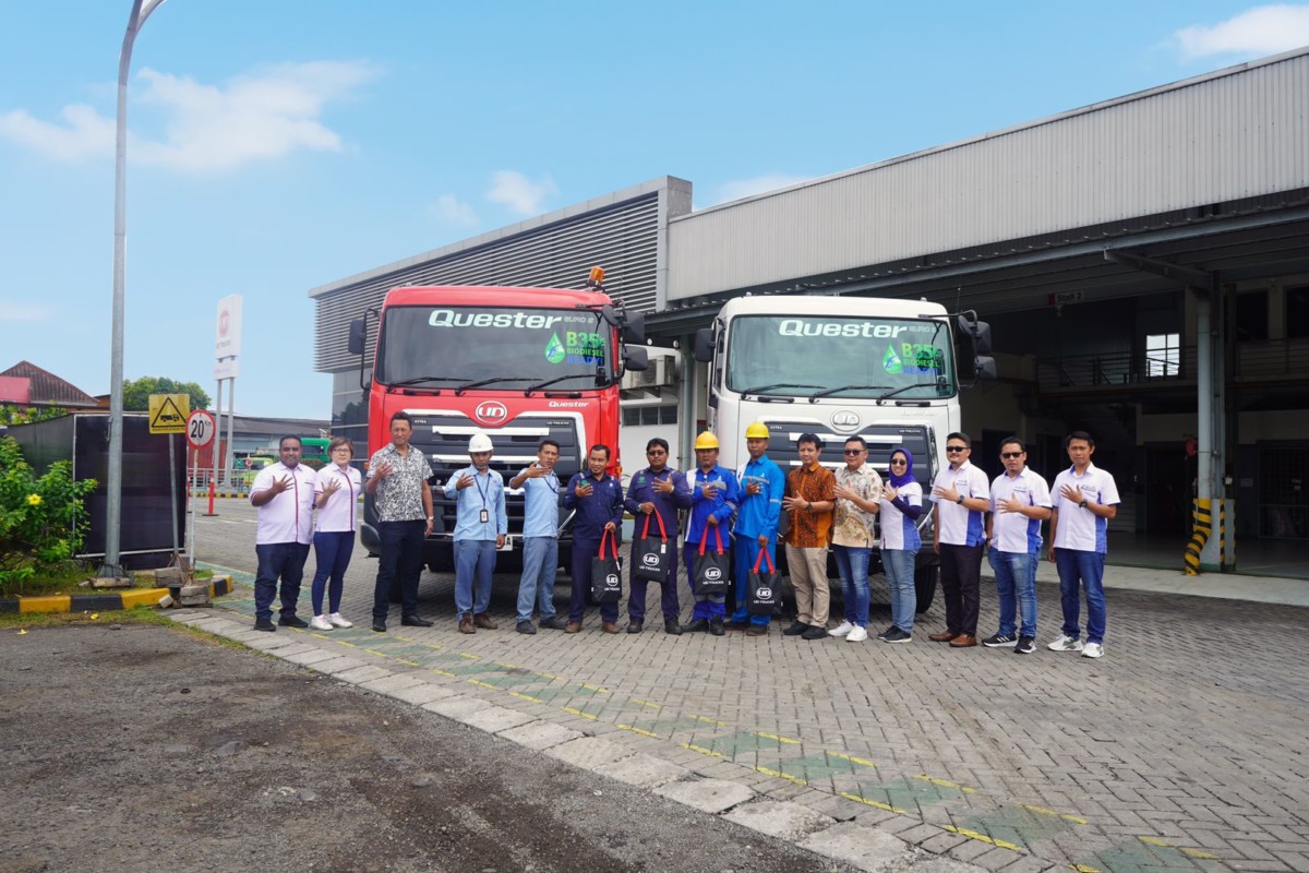 Pelatihan 1000 Pengemudi UD Trucks Menjelang Lebaran  