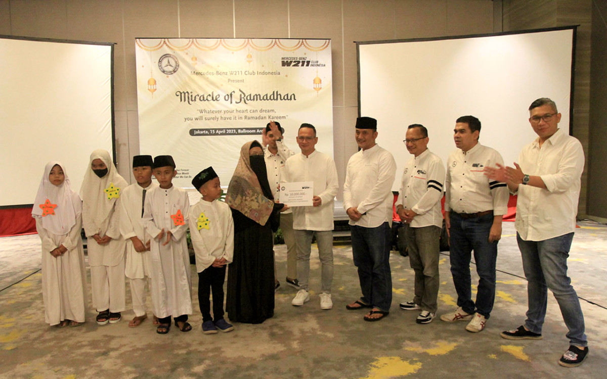 'Miracle of Ramadhan', MB W211 CI Ajak Anak Yatim Buka Bersama  